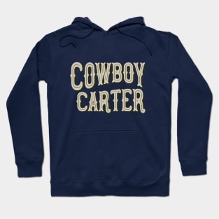 Rustic Western Cowboy Carter Graphic Hoodie